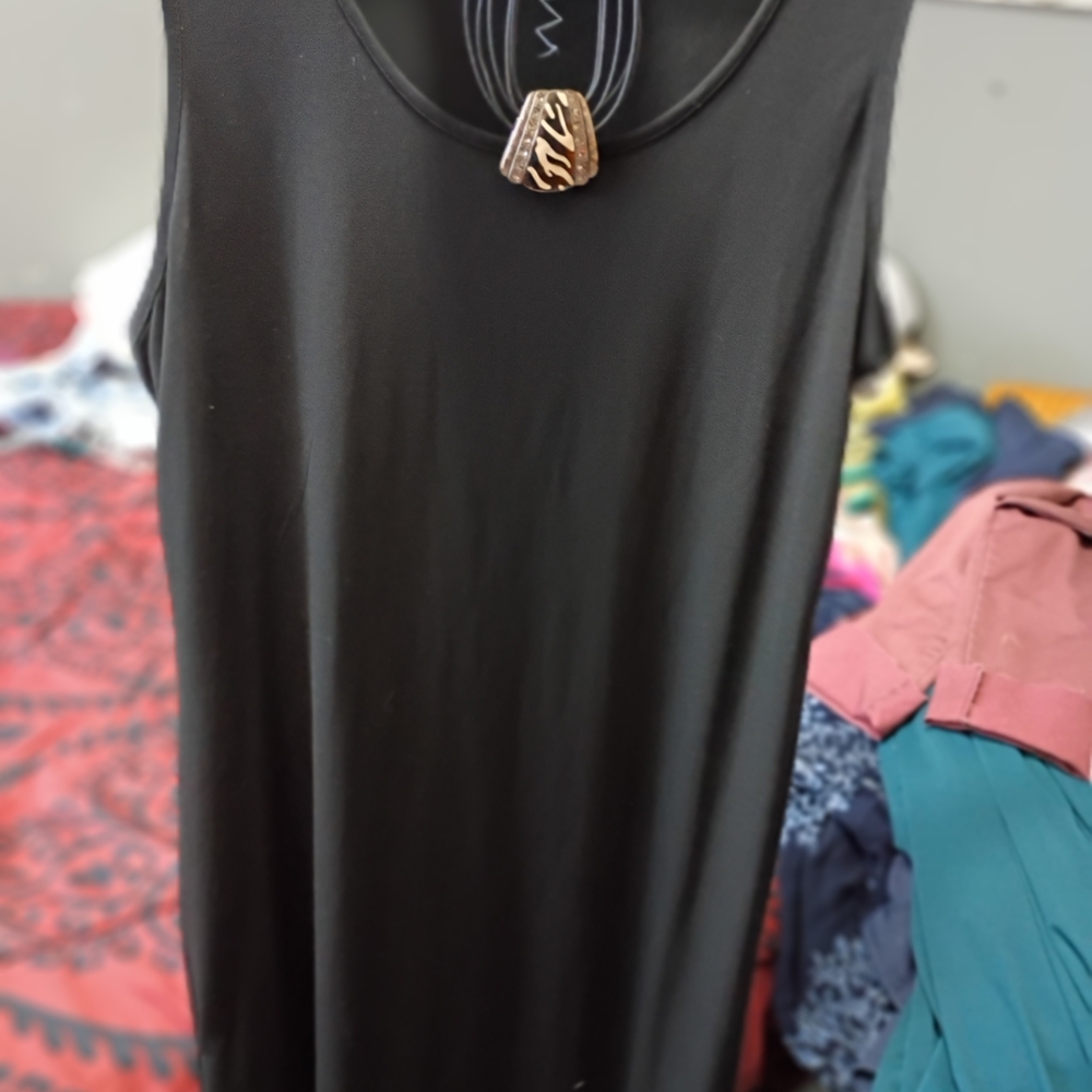 Studio I Black Midi Dress